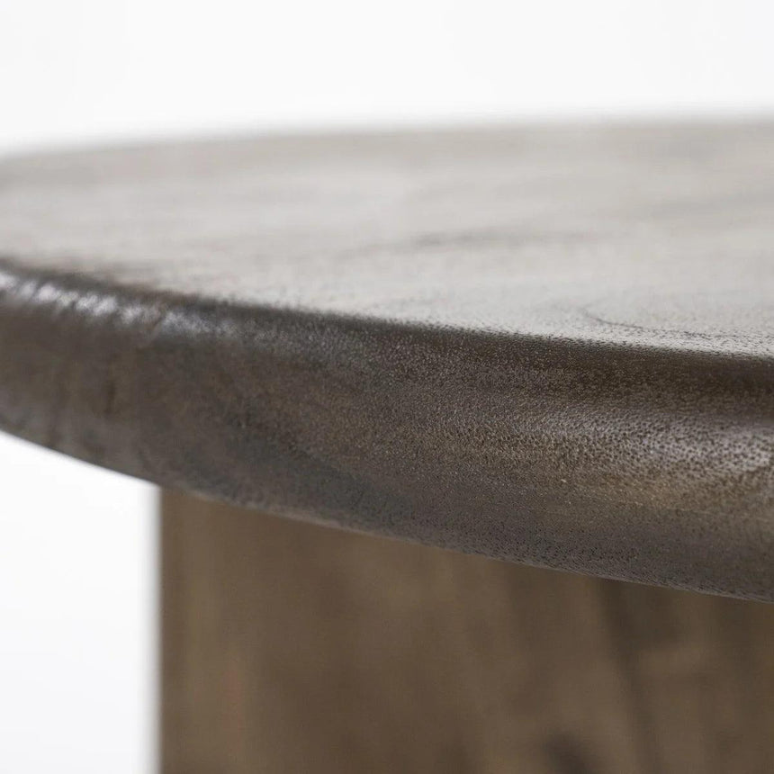 Leoti wooden coffee table Ø60