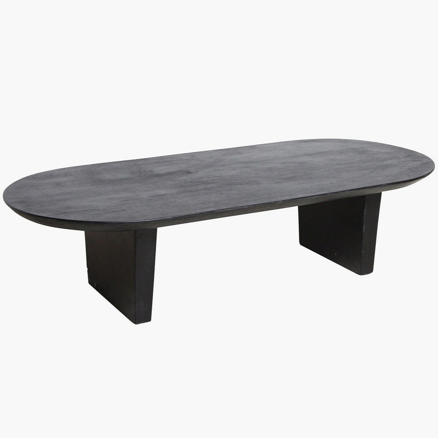 Bullnose fa dohányzóasztal