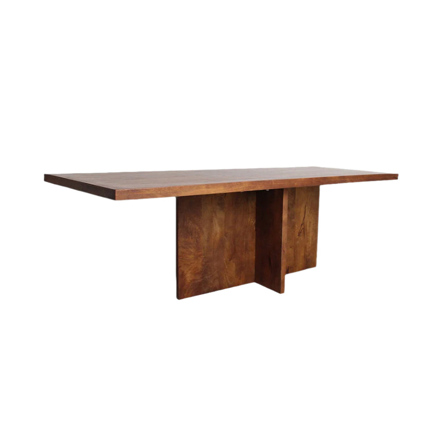 Bullnose Greek Wood Dining Table