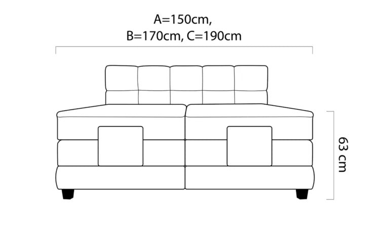 Eagle Boxspring ágy