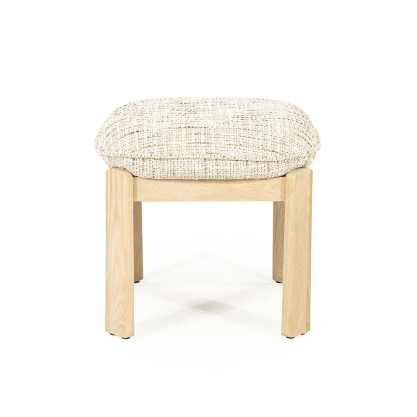 Luka fabric dining bench