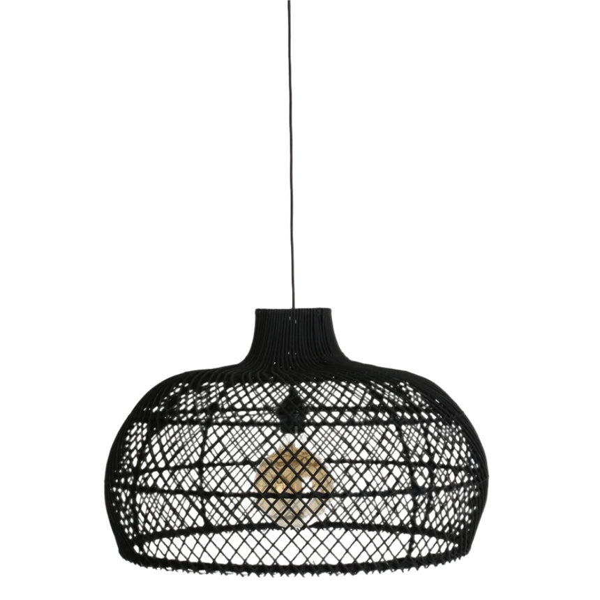 Maze rattan függőlámpa Ø57