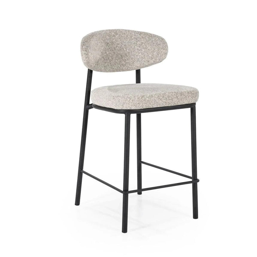 Jari fabric bar stool
