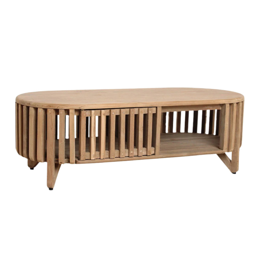 Louvre fa dohányzóasztal