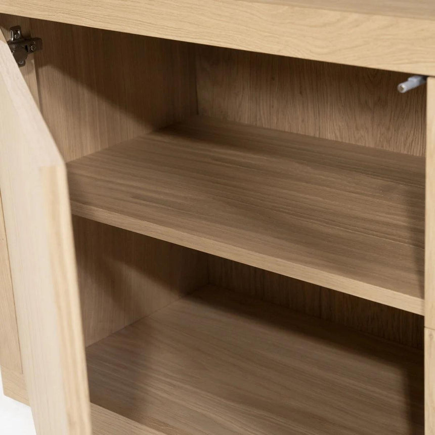 Helsinki 4-door, 2-drawer wooden cabinet