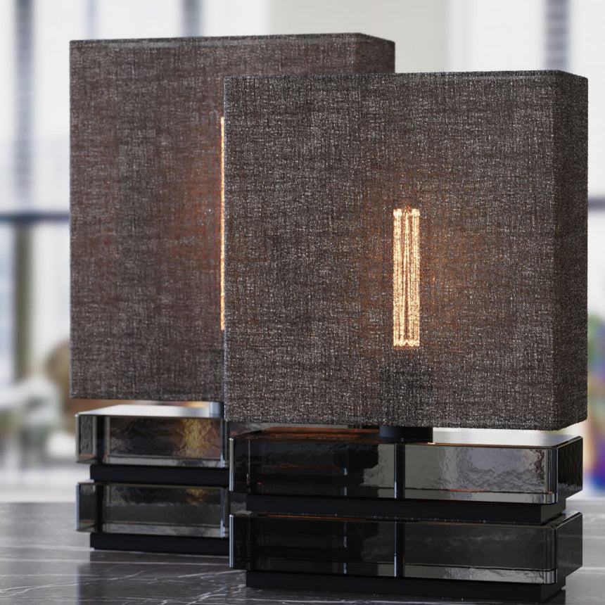 Bricks M üveg asztali lámpa