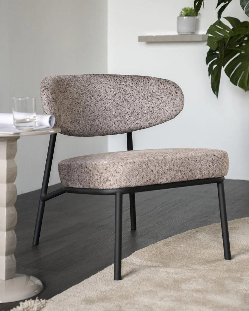 Jari fabric armchair