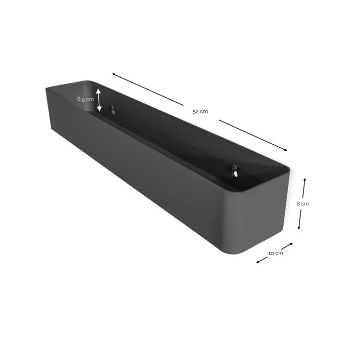 Multi 5 fém fali polc