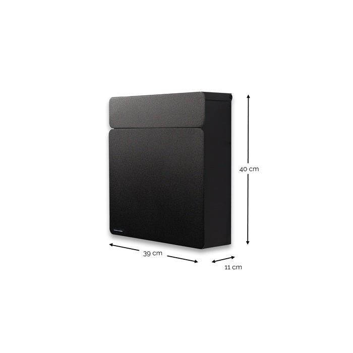 Inbox fém postaláda