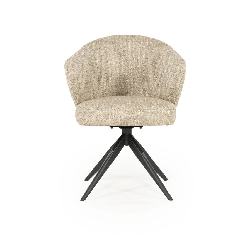 Connor szövet forgószék fém lábbal