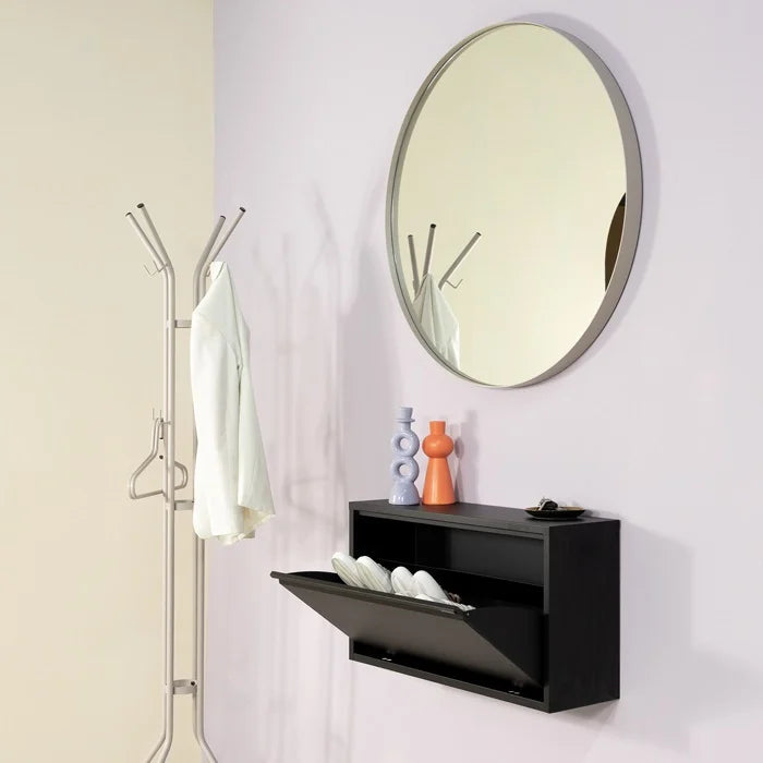 Donna fém tükör Ø90