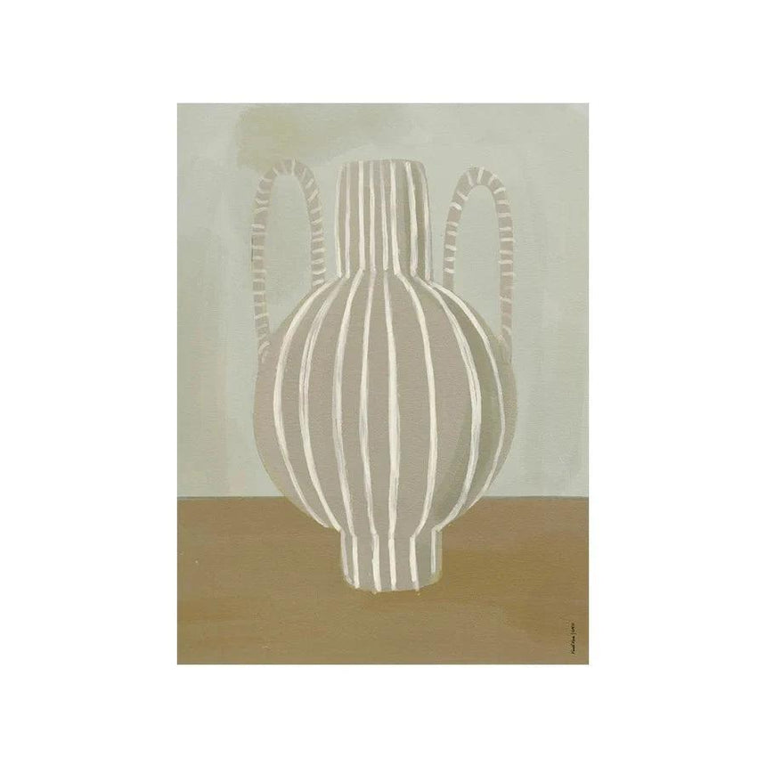 Vivid Vase 04 design canvas print