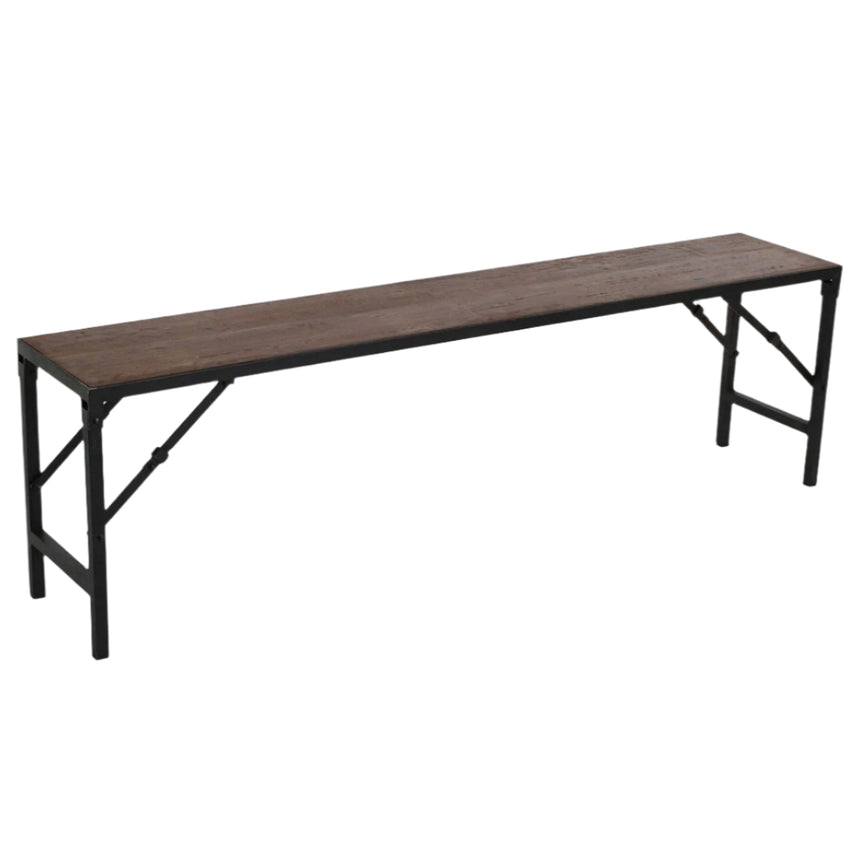 Factory wooden folding bench