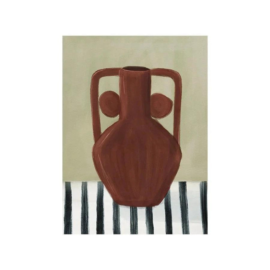 Vivid Vase 10 design canvas print