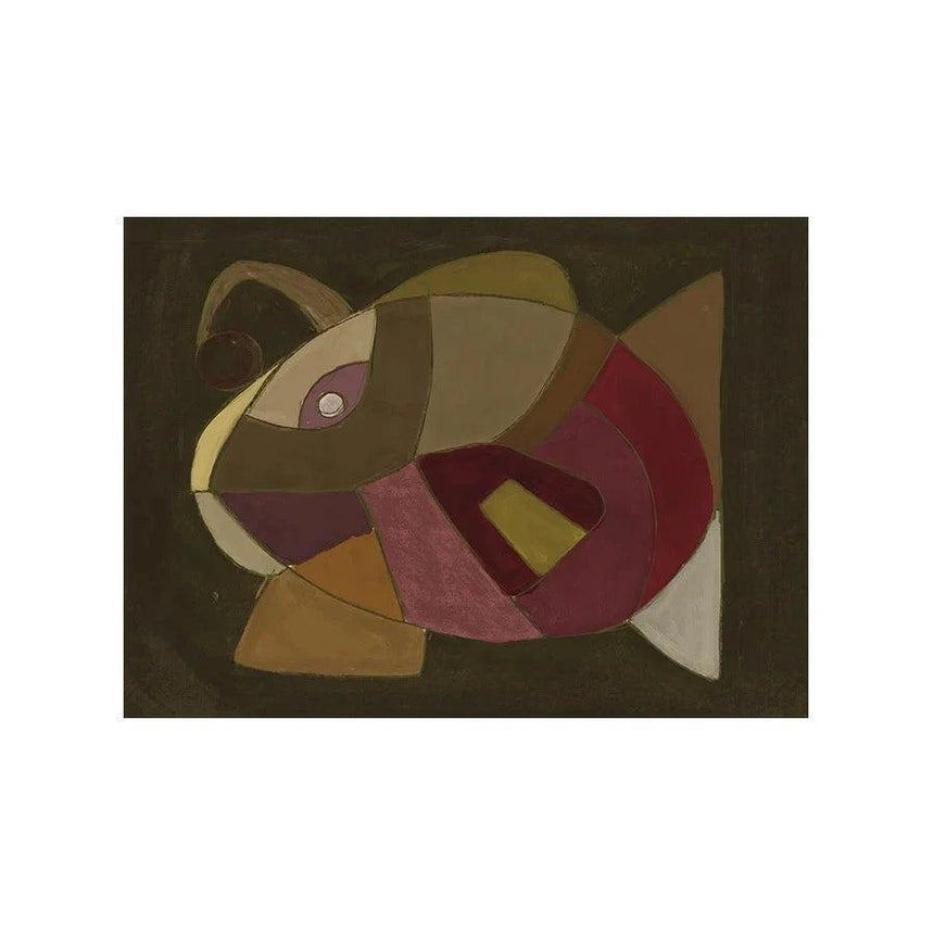 El Pez design canvas print