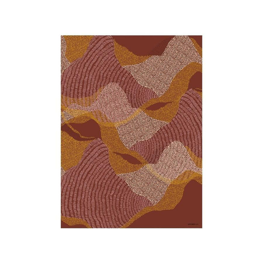 La Ondas design canvas print