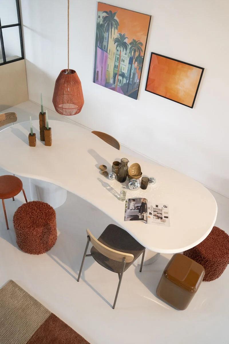 Seki fiberglass coffee table