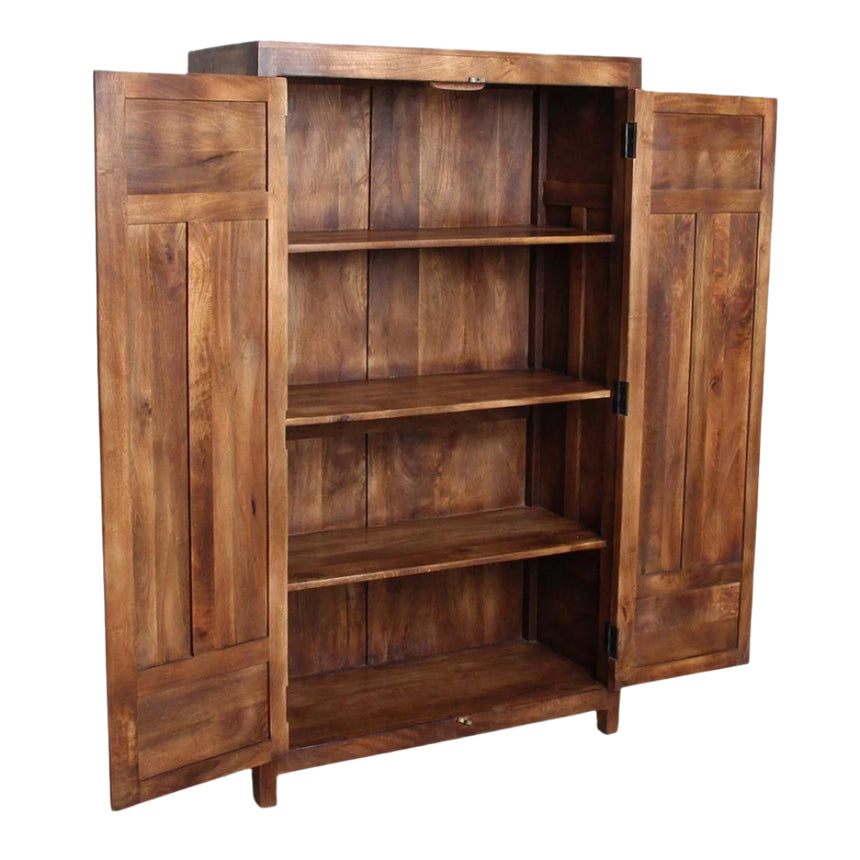 Brown fa magas kabinet