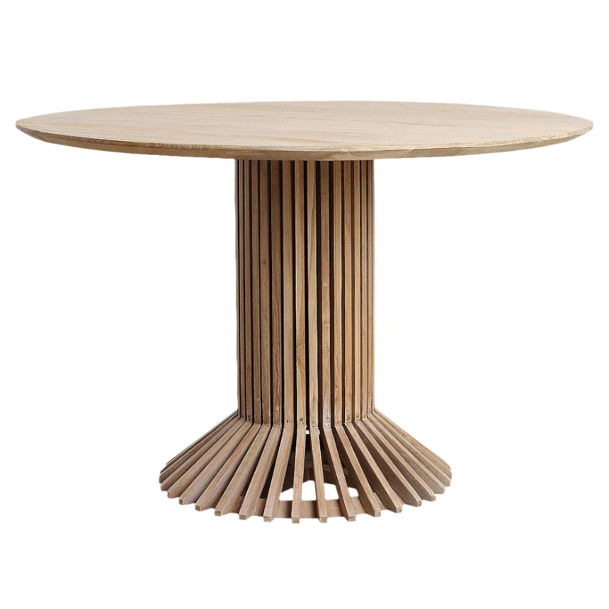 Eiffel wooden dining table Ø120