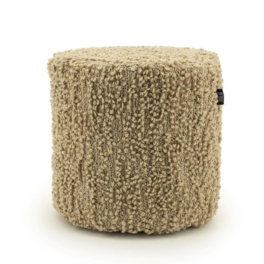 Vista fabric pouf Ø42