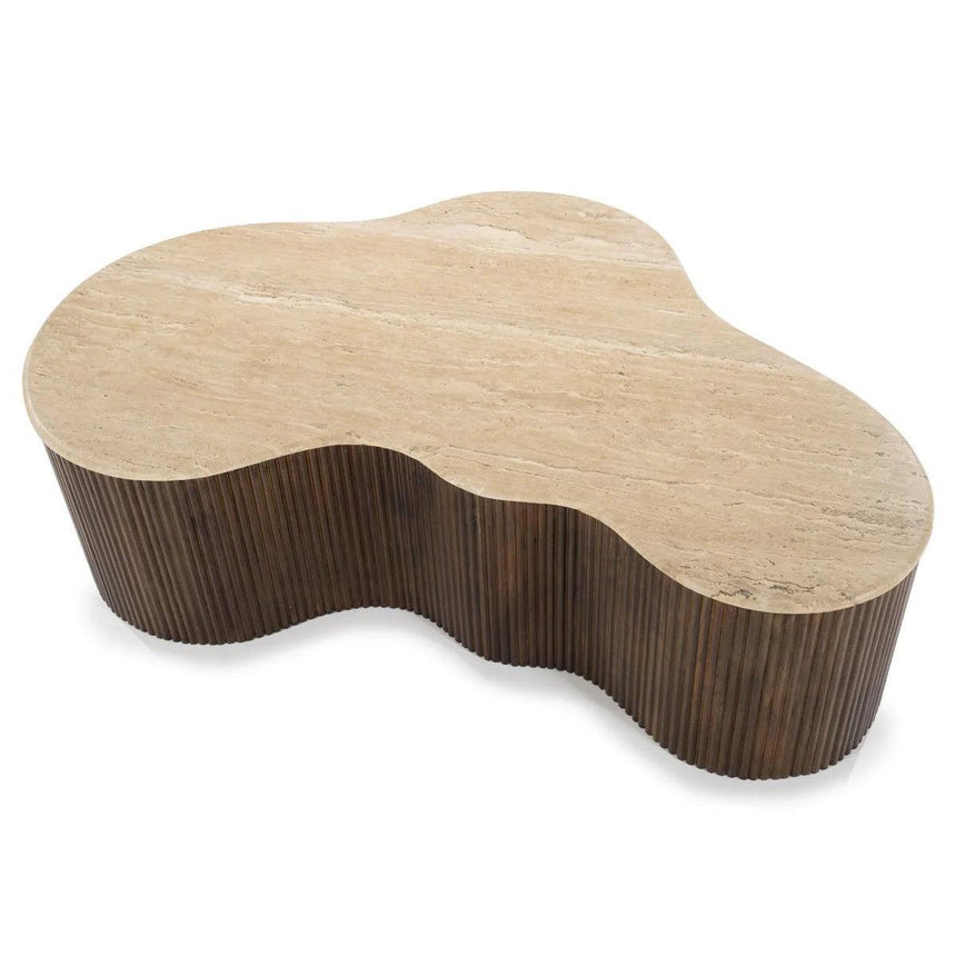 Mari limestone coffee table