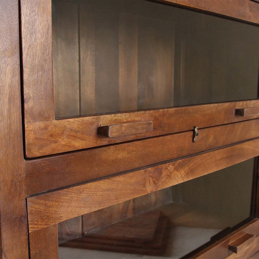 Library wooden cabinet 90x162