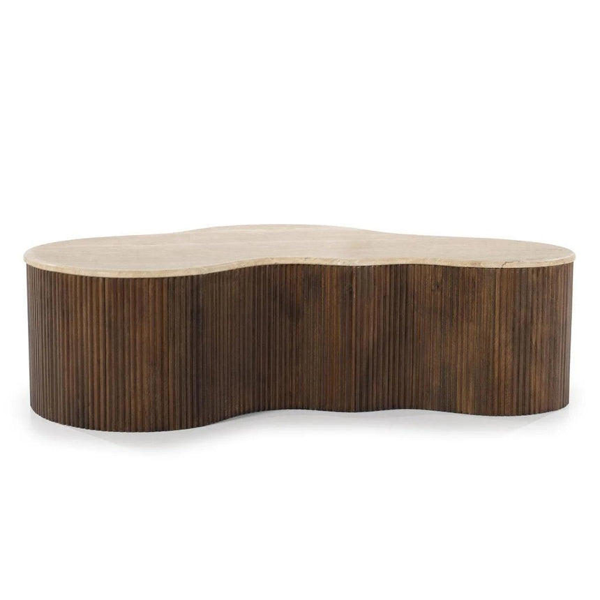 Mari limestone coffee table