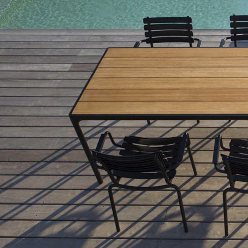 Four fa kerti asztal 160x90 - Dutch Home