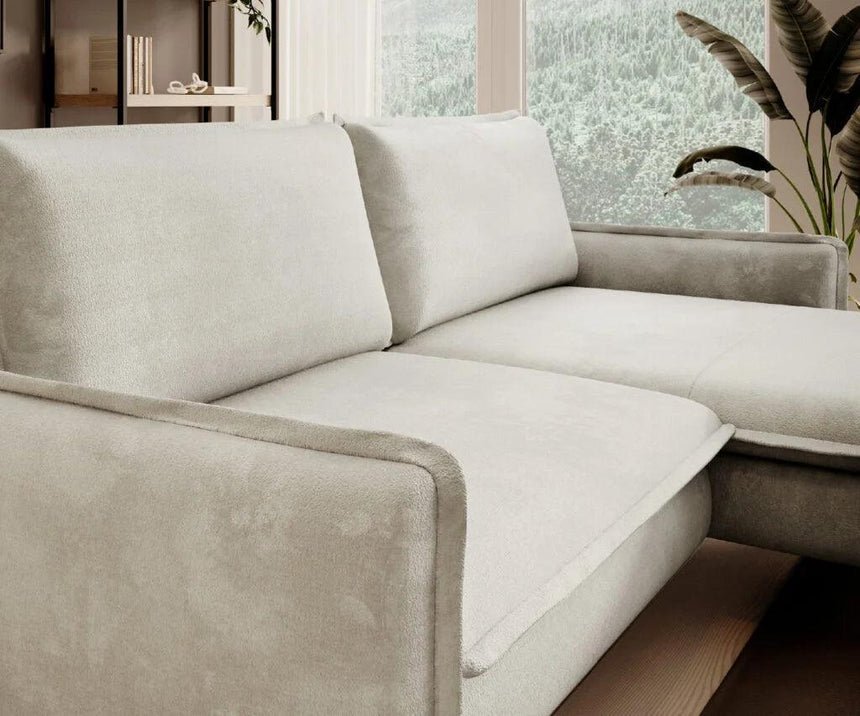 Glossy modular sofa