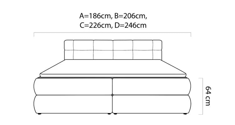 Grande boxspring ágy