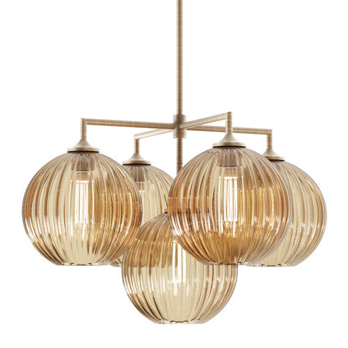 Glow M5 Ripple Ball üveg függőlámpa