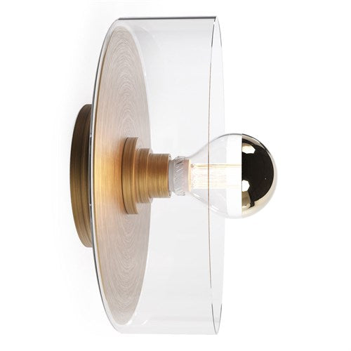 Glow üveg falilámpa