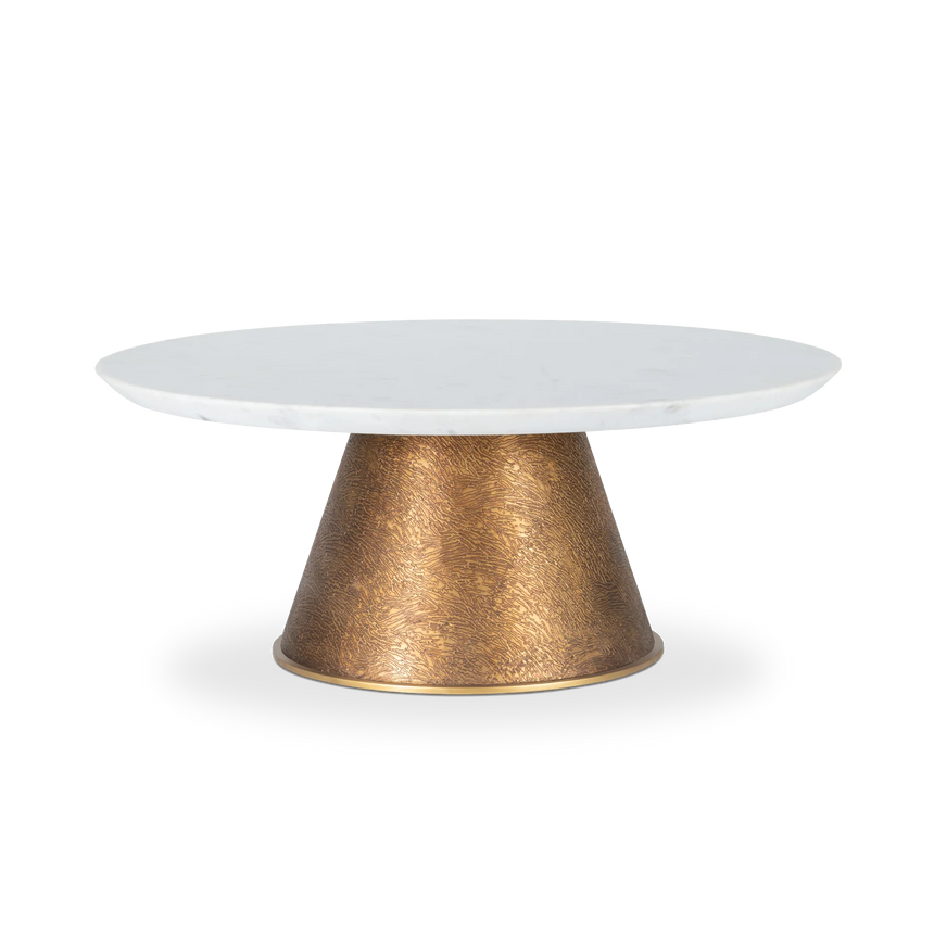 Zain marble coffee table