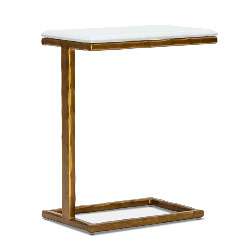 Madonna marble side table