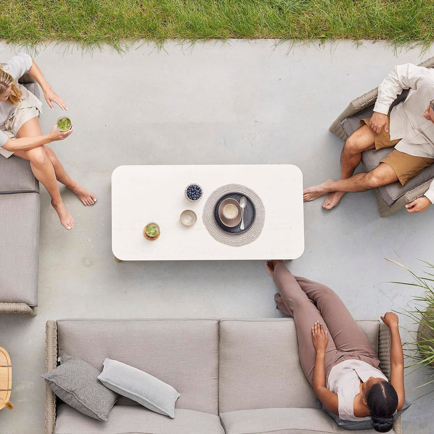 Aspect kerámia kerti dohányzóasztal 120x60