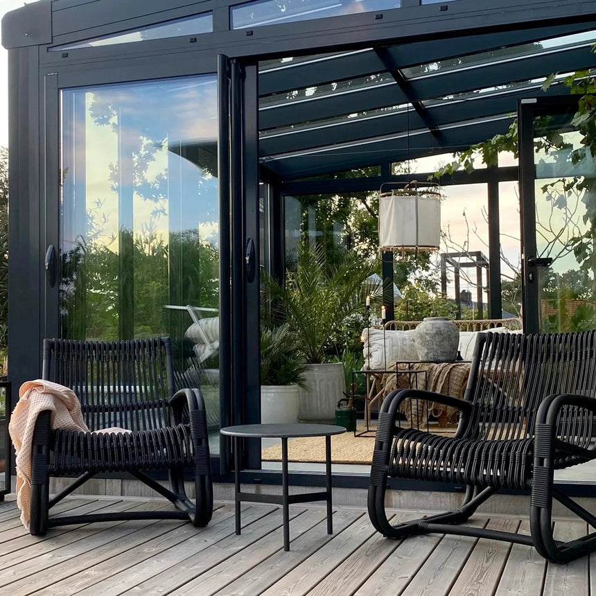 Curve fém kerti fotel