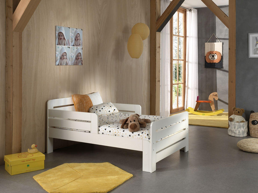 Jumper wooden extendable children's bed, 90x140