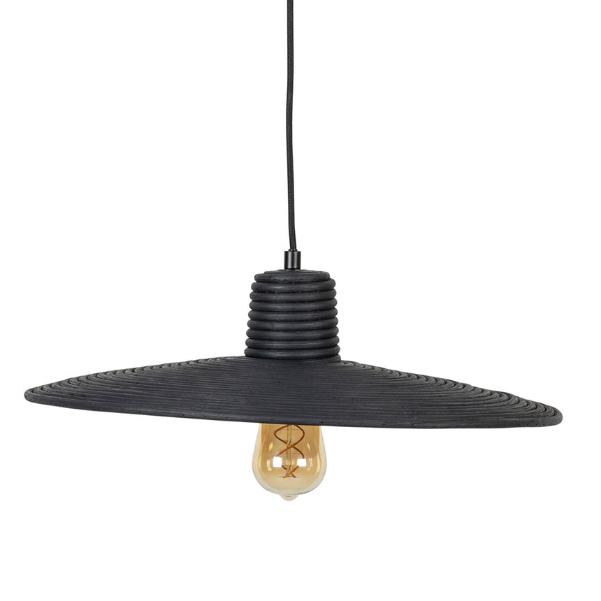Balance rattan pendant lamp medium
