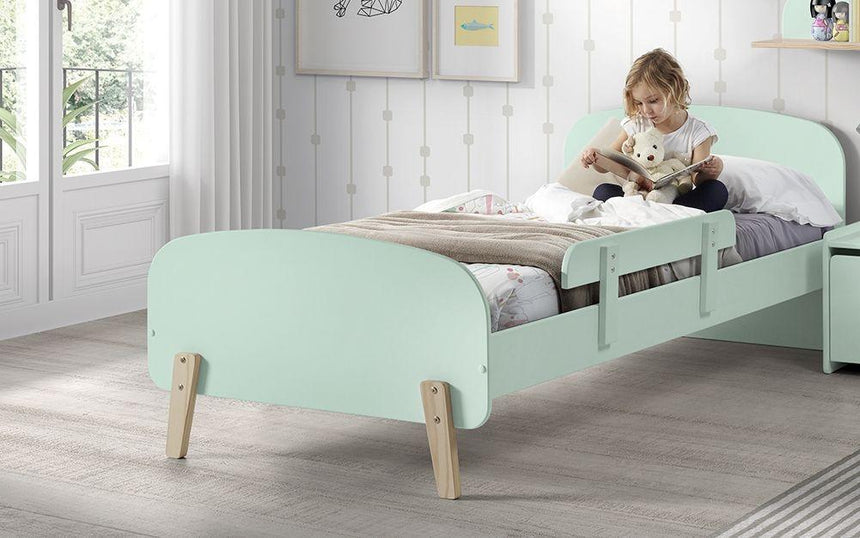 Kiddy wooden children's bed, 90x200 with fall protection