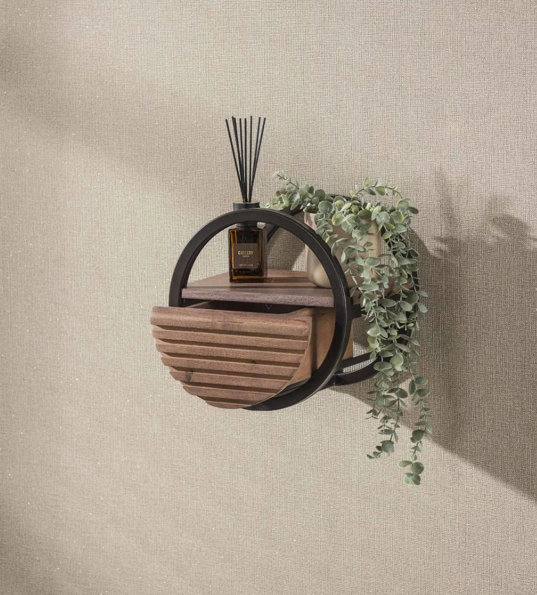 Circular fali polc