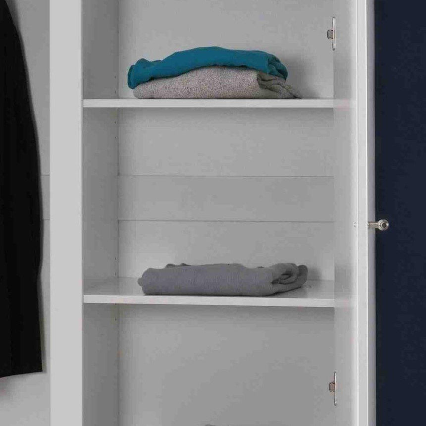 Lara wooden shelf for 2-door wardrobe