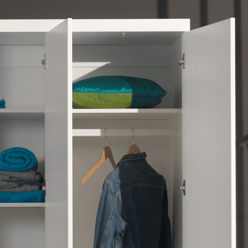 Lara clothes rail for 3-door wardrobe