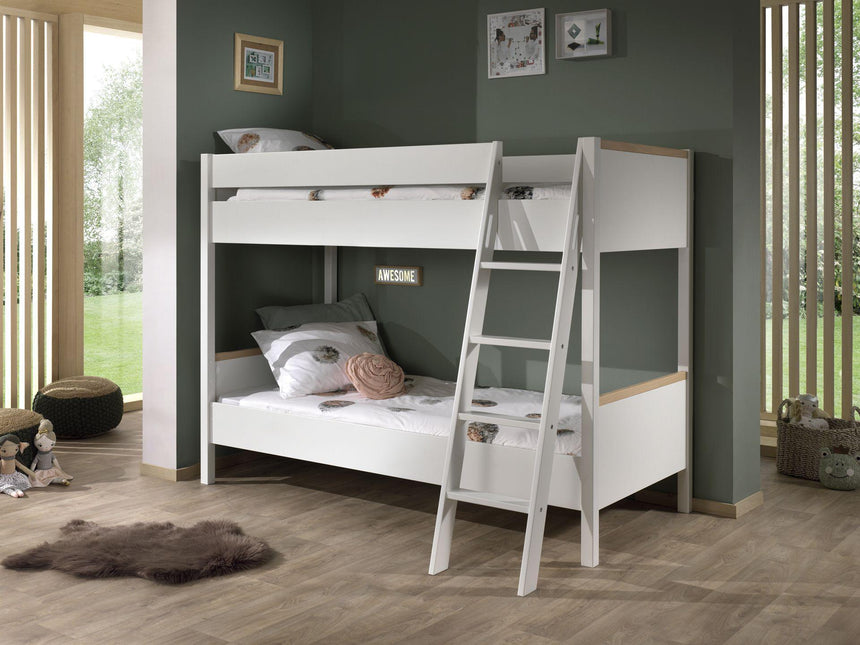 London wooden bunk bed, 90x200