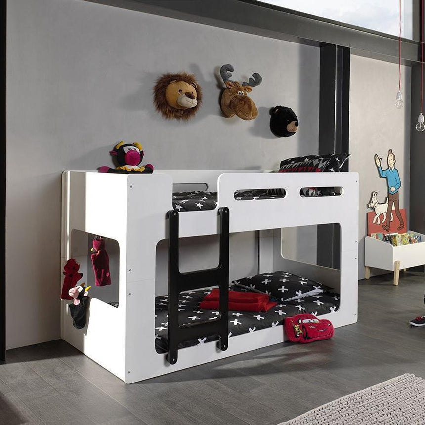 Luca wooden bunk bed, 90x200