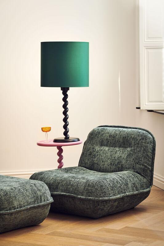 Twister metal floor lamp
