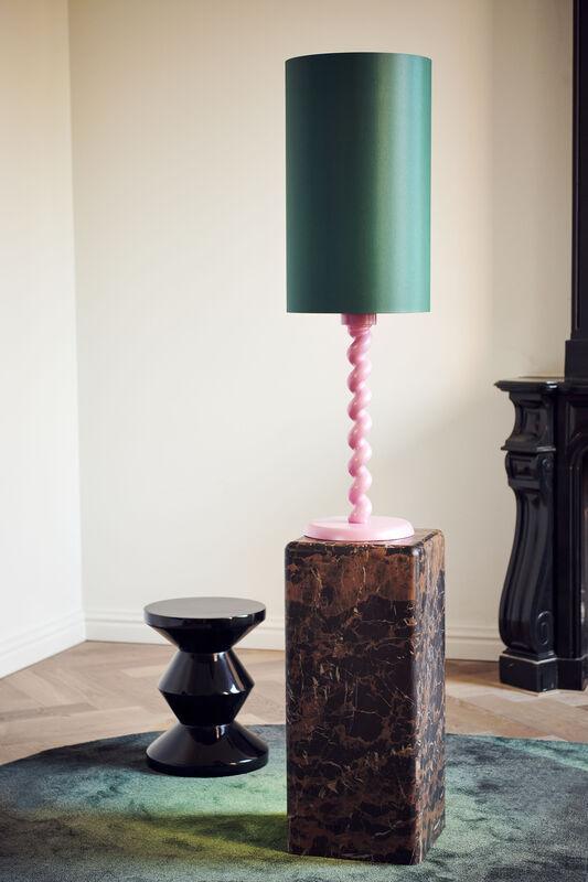 Twister metal floor lamp