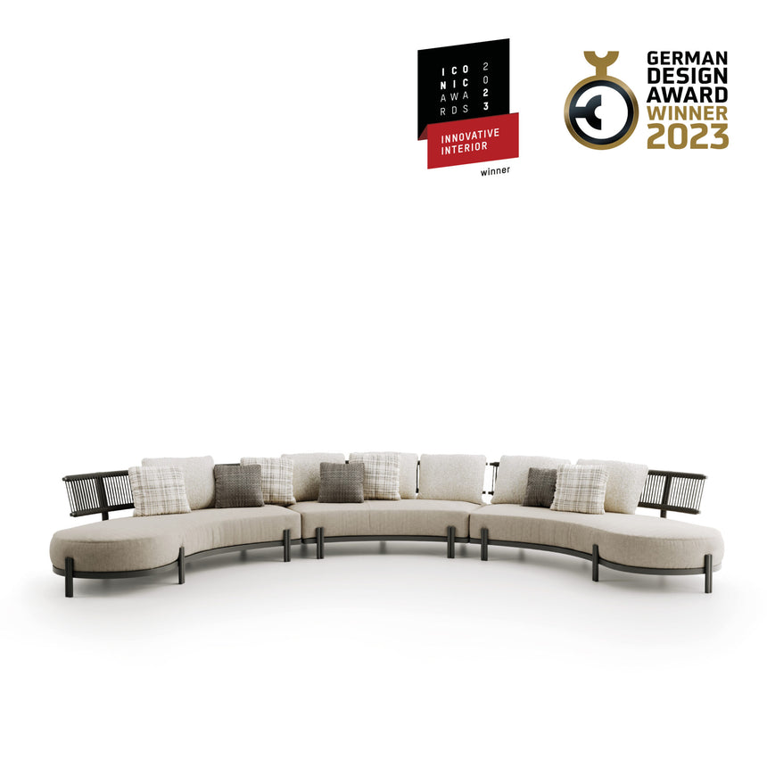 Loto kerti moduláris kanapé