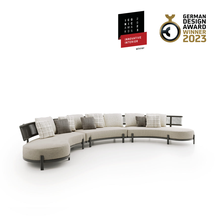 Loto kerti moduláris kanapé