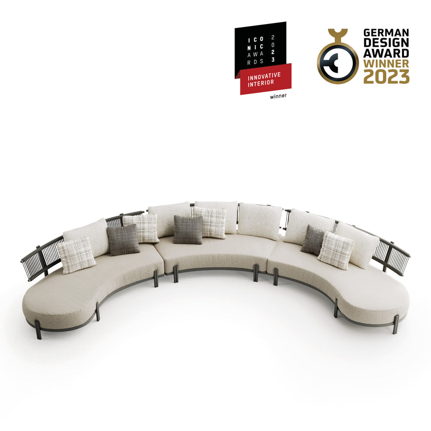 Loto kerti moduláris kanapé