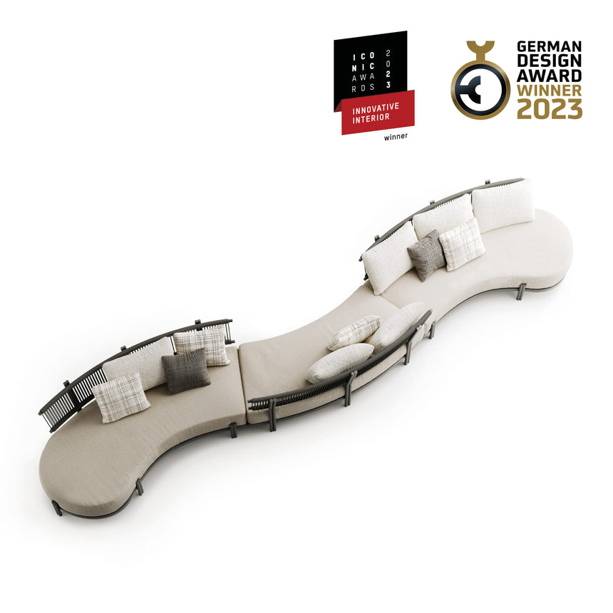 Loto kerti moduláris kanapé